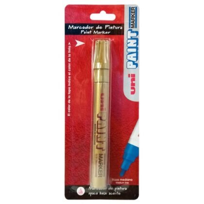 MARCADOR PERMANENTE AZOR UNIPAINT BLISTER ORO