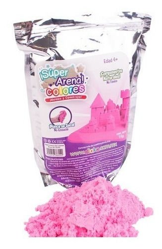 SUPER ARENA COLORES DIAKO ROSA 500GR