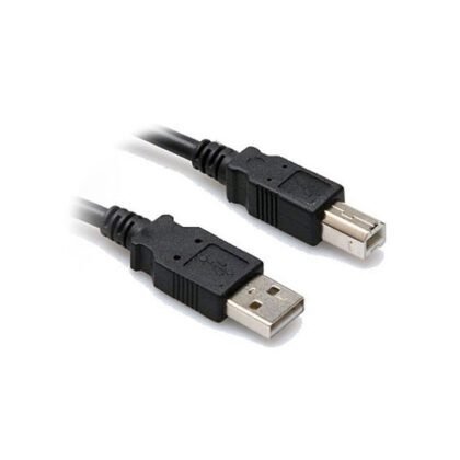 CABLE USB A-B V2.0 1.8M NEGRO BROBOTIX