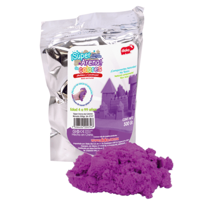 SUPER ARENA COLORES DIAKO MORADO 500GR
