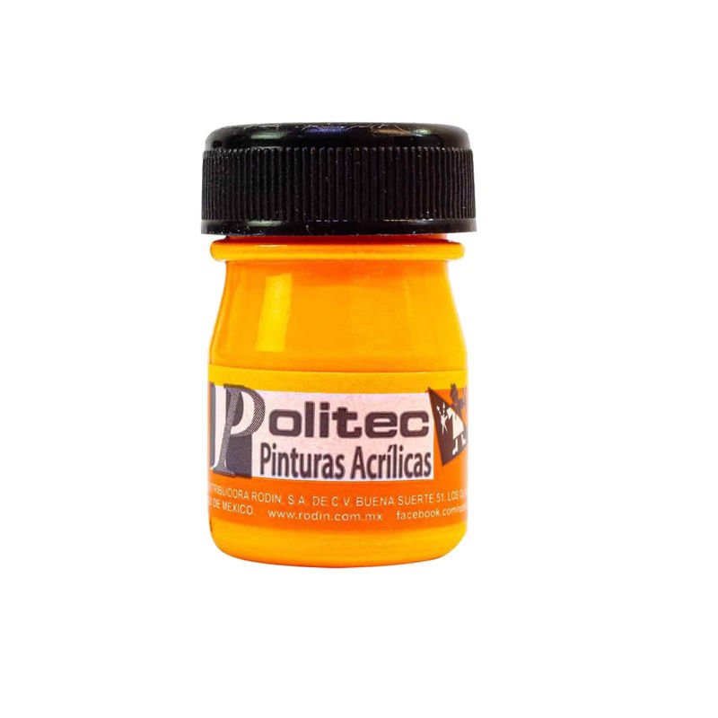 PINTURA POLITEC 20ML 803 FLOREC NARANJA