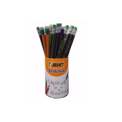 LAPIZ BOTE CON 36 BIC TRIA+6 BIC PREYS