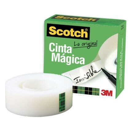 CINTA MAGICA SCOTCH 810 19X33 INVISIBLE