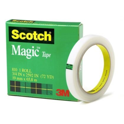 CINTA MAGICA SCOTCH 810 19X65 INVISIBLE