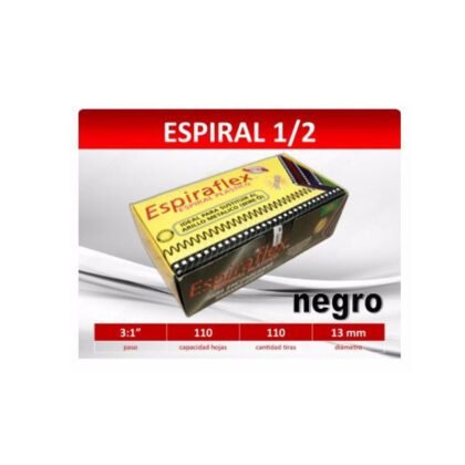 ARILLO ESPIRAFLEX BOFLEX 110H 13MM NEGRO