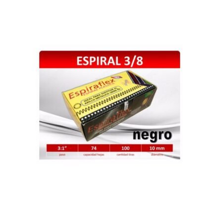 ARILLO ESPIRAFLEX BOFLEX 74H 10MM NEGRO