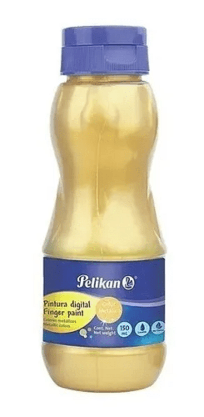 PINTURA DIGITAL PELIKAN 150ML ORO METAL