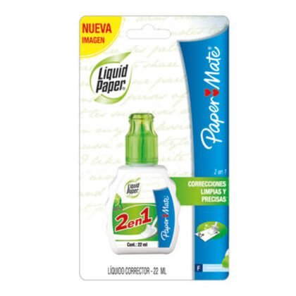 CORRECTOR LIQUIDO BEROL PAPER MATE 2 EN 1 22 ML