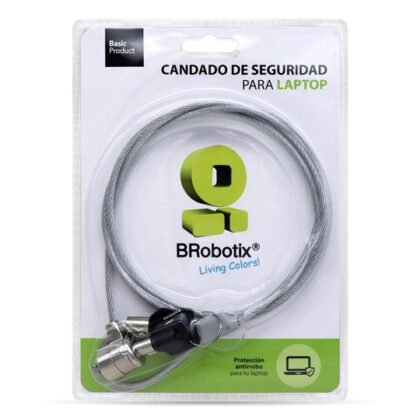 CANDADO PARA LAPTOP BROBOTIX LLAVE K-SLOT