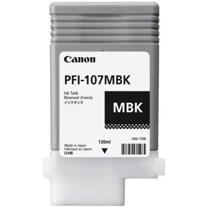 TINTA CANON 107MBK NEGRO MATE