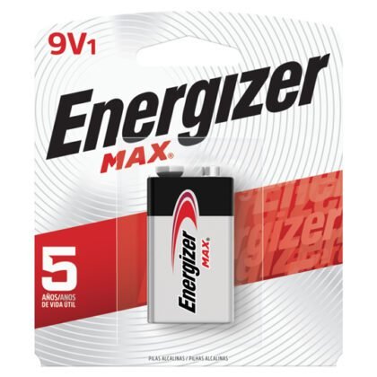 PILA ALCALINA ENERGIZER MAX / 9 V 1 PZ