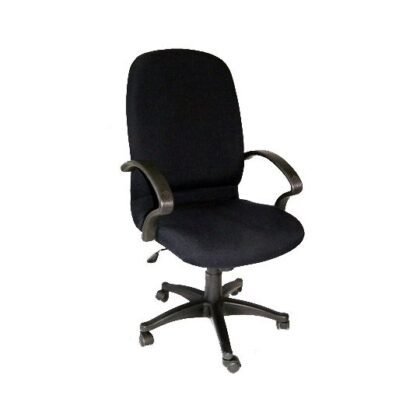 SILLA EJECUTIVA ERGO CON BRAZOS 1956 NEGRO