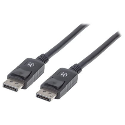 CABLE DISPLAYPORT MANHATTAN 2.0M M-M NEGRO