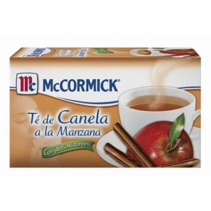 TÉ MCCORMICK MANZANA/CANELA CAJA CON 25PZ