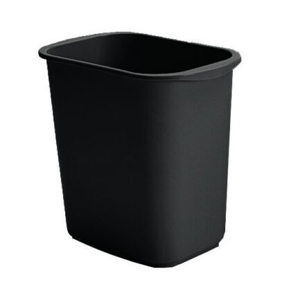 CESTO BASURA AZOR SABLON 8015 RECT 13L NEGRO