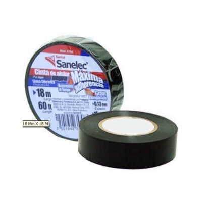 CINTA DE AISLAR SANTUL SE357083 18M NEG