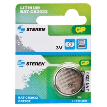 PILA LITIO BOTON STEREN CR2032 3V 1PZ