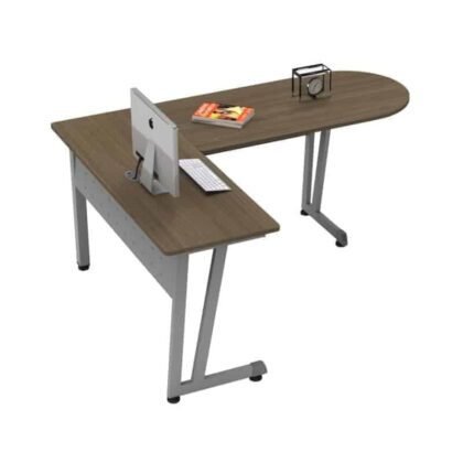 ESCRITORIO OFIK MODULO L 120S NOGAL