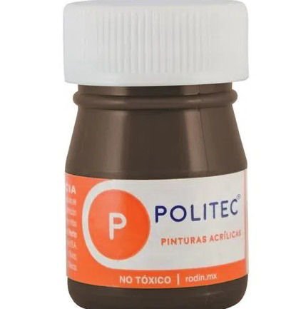 PINTURA POLITEC 20ML 304 SOMBRA CAFE