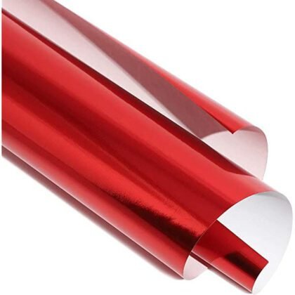 PAPEL METAL LISO JANEL GALAS 60CMX MT ROJO