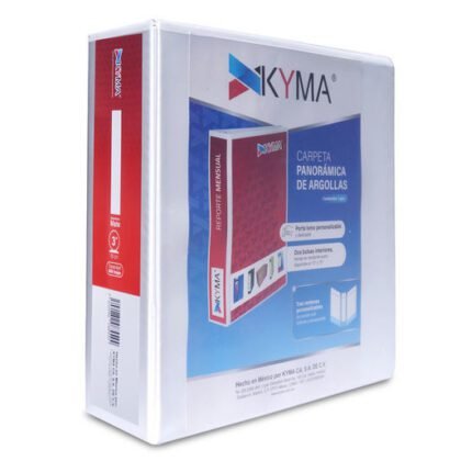 CARPETA KYMA V BLANCA PARA 600HJ "O" 3"