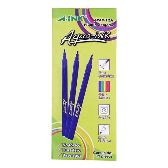 PLUMÍN MAE A-INK AQUA-INK AZUL