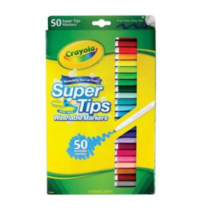 PLUMONES SUPER TIPS CRAYOLA CON 50