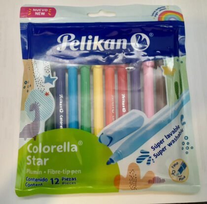 PLUMÍN PELIKAN COLORELLA STAR ESTUCHE CON 12