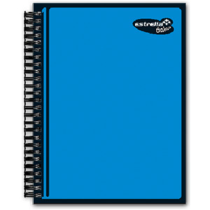CUADERNO PROFESIONAL DOBLE ARILLO ESTRELLA UNICO 5M 90