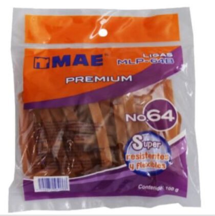 LIGA HULE NATURAL NO.64 MAE 100GRS