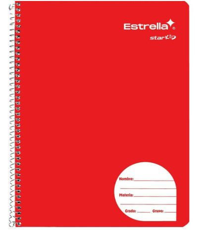 CUADERNO PROFESIONAL ESTRELLA KID CUADRO GRANDE 100 HOJAS