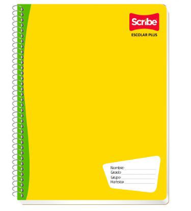 CUADERNO PROFESIONAL SCRIBE ESCOLAR CUADRO GRANDE 100 HOJAS