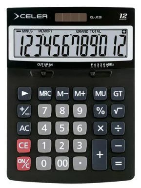 CALCULADORA CELER ESCRIT 12 DIG CL-J120