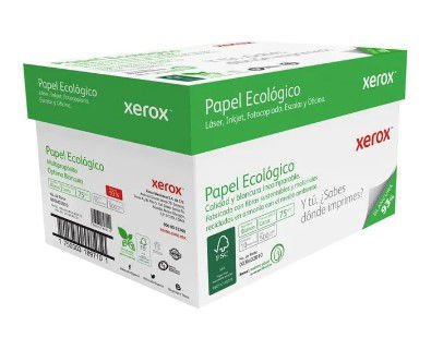 PAPEL BOND XEROX ECO CARTA 75G CAJA CON 5000 HOJAS