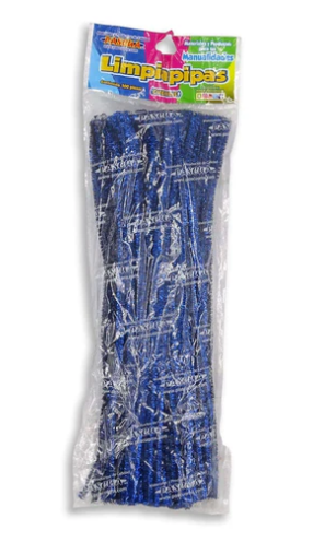 LIMPIAPIPAS MAE METAL AZUL REY