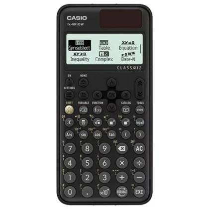 CALCULADORA CIENTÍFICA CASIO 540 FUNCIONESPANTALLA DE CRISTAL LÍQUIDO MODELO FX-991CW
