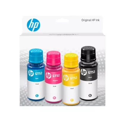 PAQUETE DE CARTUCHO DE TINTA HP GT53/CT52 9F3N4AL BOTELLA DE TINTA ORIGINAL COMBO 4 PACK