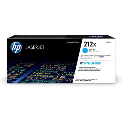 CARTUCHO DE TÓNER HP CIAN 212X W2121X