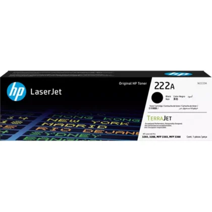 CARTUCHO DE TÓNER HP 222A NEGRO W2220A