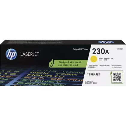 CARTUCHO DE TÓNER HP ORIGINAL LASERJET 230A AMARILLO