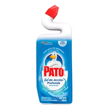 LIMPIADOR PATO PURIFIC AZUL LIQUIDO PARA BAÑOS 500 ML