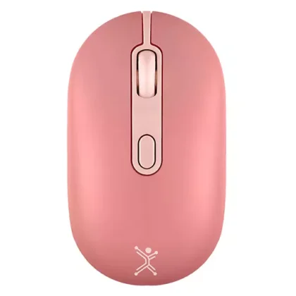 MOUSE RECARGABLE PERFECT CHOICE 2.4GHZ+BT CLIC SILENCIOSO COLORI - ROSA