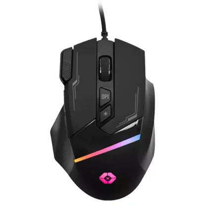 MOUSE GAMER ALÁMBRICO PERFECT CHOICE 8D7200 DPI - TRAPPER XTREME-NEGRO