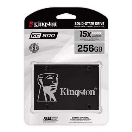 UNIDAD DE ESTADO SOLIDO KC600, 256GB KINGSTON