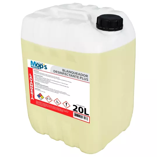 CLORO BLANQUEADOR DE 20 L. MARCA SUPER MOPS