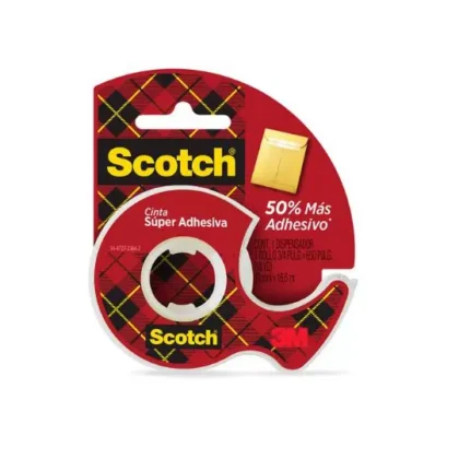 CINTA SUPER ADHESIVA SCOTCH DISPENSERMM X 16.5 M