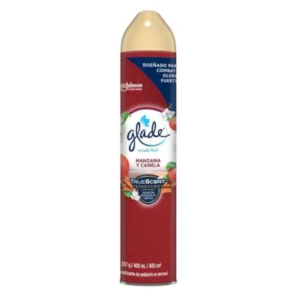 AEROSOL DE AMBIENTE GLADE 400 ML MANZANA YCANELA