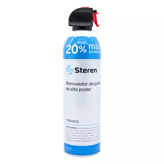 AIRE COMPRIMIDO STEREN REMOVEDOR DE POLVO 660ML TORNADO 1 PZA