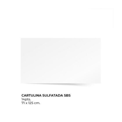 CARTULINA SULFATADA 71X1.25 12P BCA