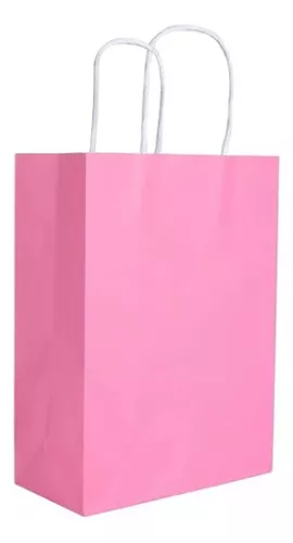 BOLSA PARA REGALO CALTOM BOND CHICA ROSA